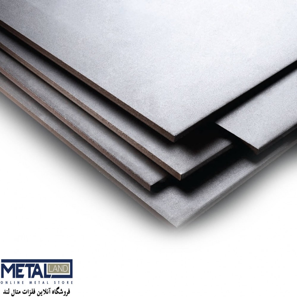 ورق استیل Duplex 1.4462 (ضد اسید)-ضخامت10 ابعاد 1250*mm 2500